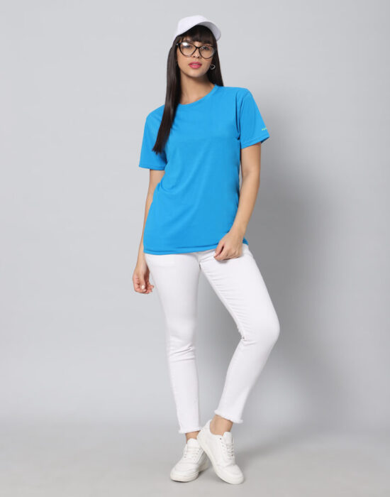 EarthFit Everyday TShirt : Misty Blue